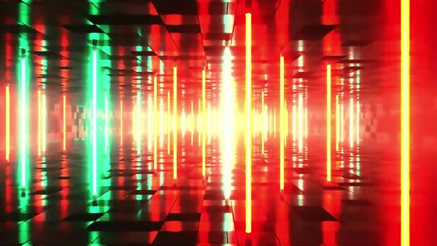 vj loop abstract kaleidoscope motion graphics background