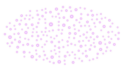 Cherry blossoms and oranges. Orange and pink glare light ball background. Hope people watching these scenes will have a good day.