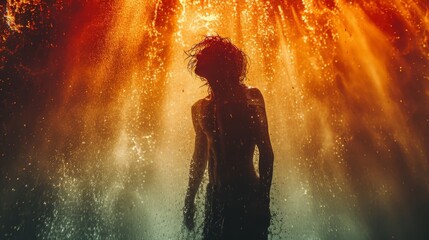 Obraz premium Cosmic Shower