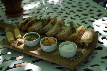 apéritif amuse-bouche bruschetta 