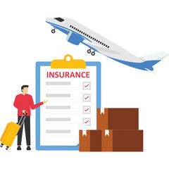 Travel Health Insurance. Insurance Covers Accident and Protects Health. Family Traveler Health Program and Support.

