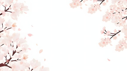 桜の背景