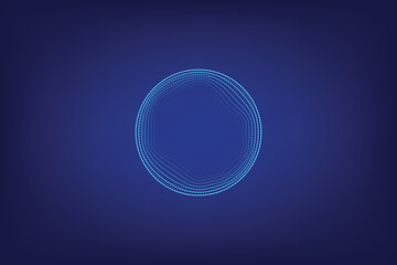 abstract colorful vector background line or dot wave for design brochure website