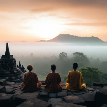 java Borobudur Temple.