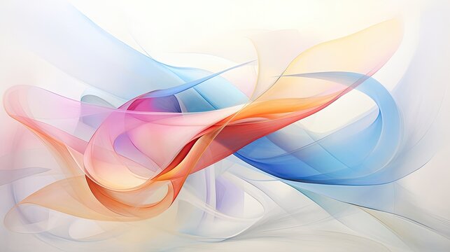An abstract image very original attractive with pastel