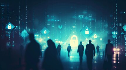 Guardian Network: Security Signs Strengthening Against the Lock Symbol