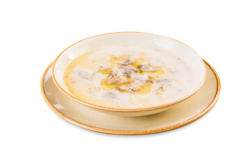 Traditional Turkish Soup Kelle Paca, Sheep’s Head and Foot Soup