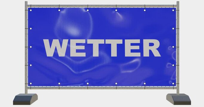 Wetter plane animated