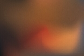 red brown yellow, color gradient rough abstract background shine bright light and glow template empty space , grainy noise grungy texture