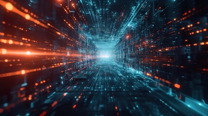 Fototapeta premium data area