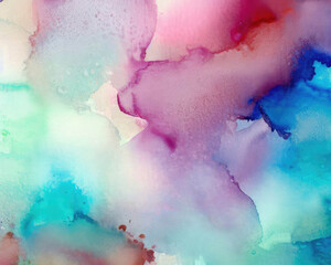 Watercolor is an abstract background