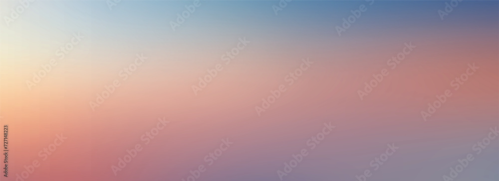 Poster natural sunset sky gradient from blue to orange sunset background use us colorful background composi
