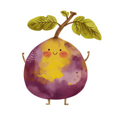 passion fruit clipart, passion fruit illustration, passion fruit sublimation, passion fruit watercolor clipart