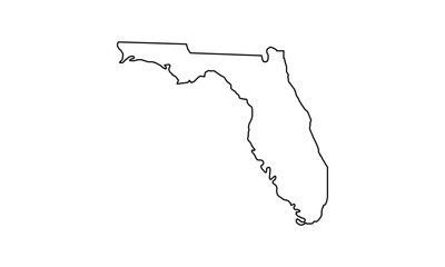 Florida Map Vector Art, Icons, and Graphics