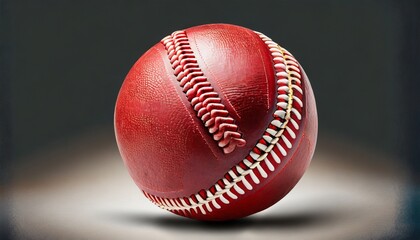 red leather cricket ball clipping path