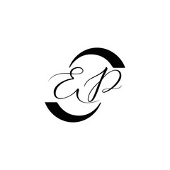 EP logo. E P design. White EP letter. EP, E P letter logo design. Initial letter EP linked circle uppercase monogram logo. E P letter logo vector design. top logo, Most Recent, Featured,