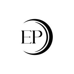 EP logo. E P design. White EP letter. EP, E P letter logo design. Initial letter EP linked circle uppercase monogram logo. E P letter logo vector design. top logo, Most Recent, Featured,