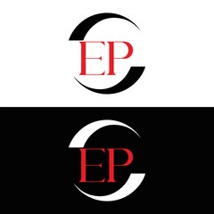 EP logo. E P design. White EP letter. EP, E P letter logo design. Initial letter EP linked circle uppercase monogram logo. E P letter logo vector design. top logo, Most Recent, Featured,