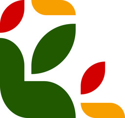 illustration of a green leaf