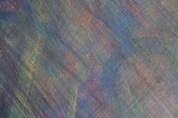 Color hand drew paint brush splatter background, Abstract paint brush surface, Grungy multicolor paint brush surface backdrop