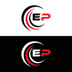 EP logo. E P design. White EP letter. EP, E P letter logo design. Initial letter EP linked circle uppercase monogram logo. E P letter logo vector design. top logo, Most Recent, Featured,