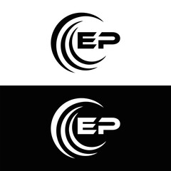 EP logo. E P design. White EP letter. EP, E P letter logo design. Initial letter EP linked circle uppercase monogram logo. E P letter logo vector design. top logo, Most Recent, Featured,