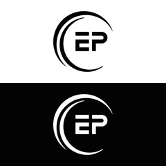 EP logo. E P design. White EP letter. EP, E P letter logo design. Initial letter EP linked circle uppercase monogram logo. E P letter logo vector design. top logo, Most Recent, Featured,