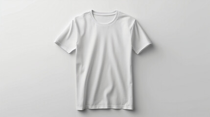 White T-shirt mockup. Generative AI