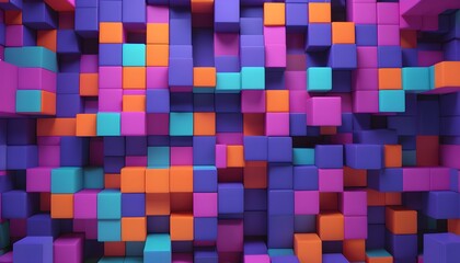 abstract background with squares