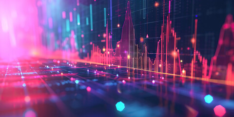 Upward Graph: Ascending Financial Graph, Reflecting Market Growth and Economic Prosperity