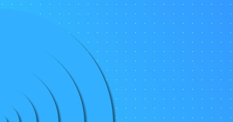 Circles asmr moving background animation. In and out moving seamless loopable smooth geometric circle ellipse motion graphic with dots pattern for presentation corporate backdrops, video, title.