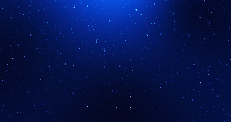 Particles falling defocused tiny glittering dust falling down animation.Star raining abstract space motion background glistering with bokeh for Christmas and new year festive season.2025,2026,2027.