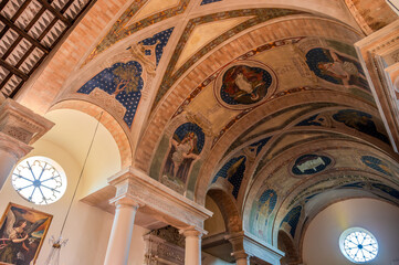 Torre di Palme, Fermo, Marche. Church of Santa Maria a Mare