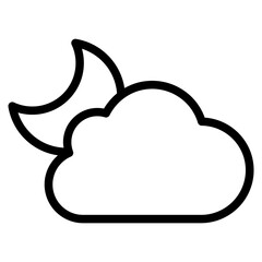 Rain clouds icon vector. Simple weather sign. Cloud with rain icon
