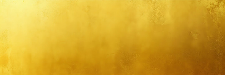 Shiny gold texture background banner with copy space