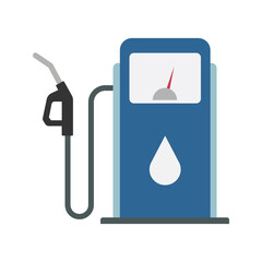 Petroleum industry. Vector fuel, oil, gas and energy illustration. Gasoline station or power symbol and element