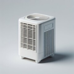 air conditioner on white background