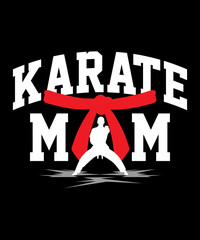 Karate Mom T-shirt design.
Mom Shirt, Mother's Day Gift, Birthday Gift for Mom, Mom Life Shirt, Mother's Day Gift, Mom Life Shirt