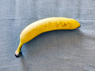 Ripe bananas. Exotic tropical yellow fruit. Banana symbol of health care and wellbeing.