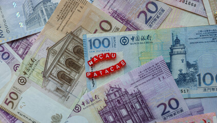 Stack of Money With Red Sticker