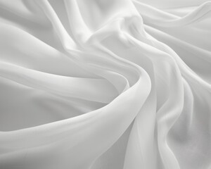 Obraz premium white fabric