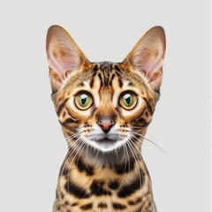 Fototapeta premium Portrait of Bengal Cat