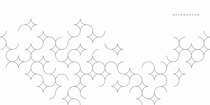 Abstract geometric technological background. Vector creative design.