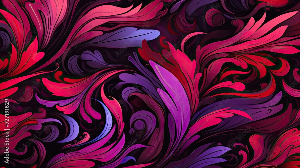 Poster create a seamless and repeatable pattern with a dynamic