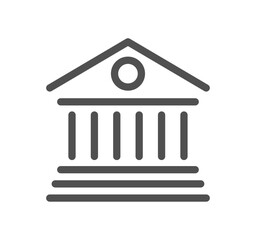 Currency related icon outline and linear vector.