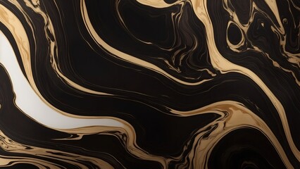 Premium luxury Brown Black and gold marble background