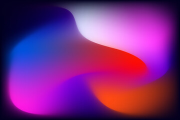 modern mesh color gradient background with dynamic curve pattern