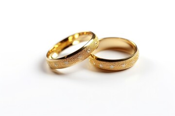 Obraz na płótnie Canvas wedding gold rings