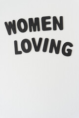 women loving - obrazy, fototapety, plakaty