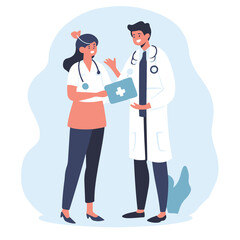 Treatment Team Talk: Doctor-Nurse Conference